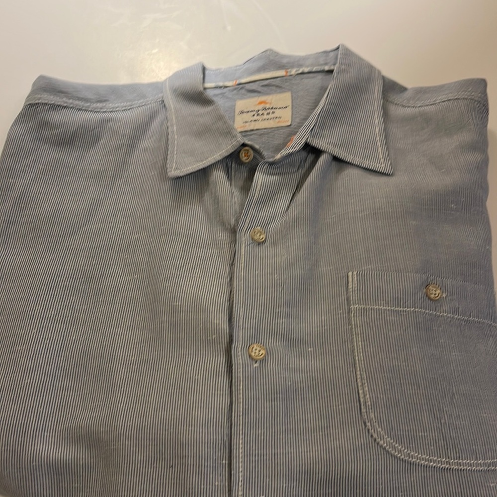 Tommy Bahama striped button down